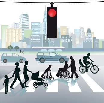 Verkehrsampeln: Rot steht für Luftverschmutzung