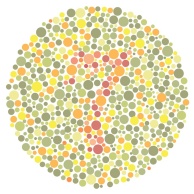 Farbsehtest nach Ishihara (Bildtafeln)