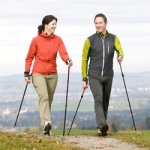 Joggingschuhe reichen für Nordic Walking