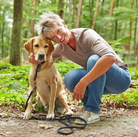 Hunde halten nicht nur Senioren fit